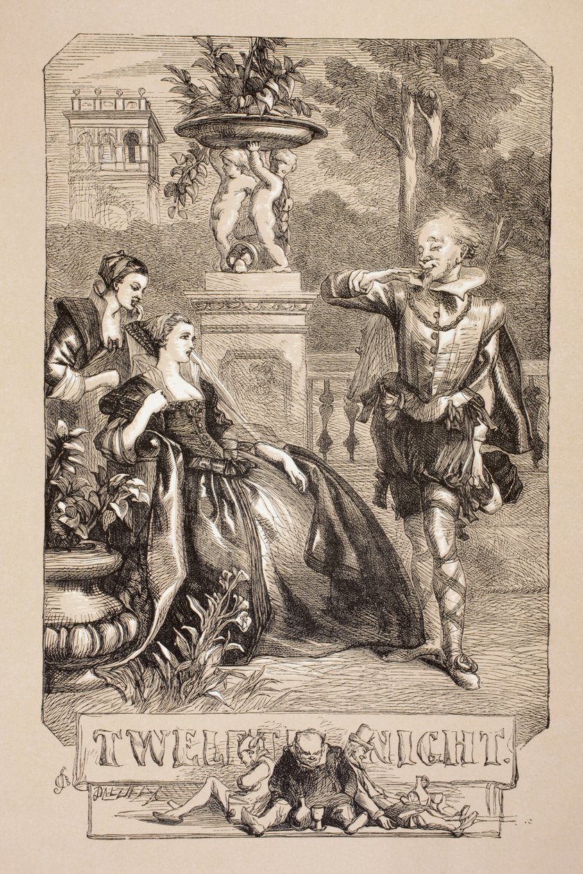 Illustrazione per La dodicesima notte, da 