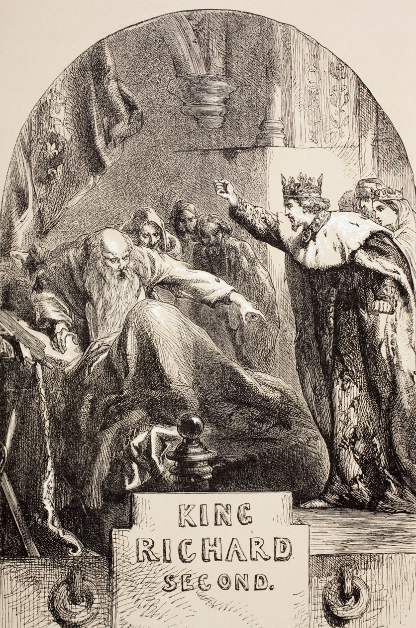 Riccardo II, 1890 da John Gilbert