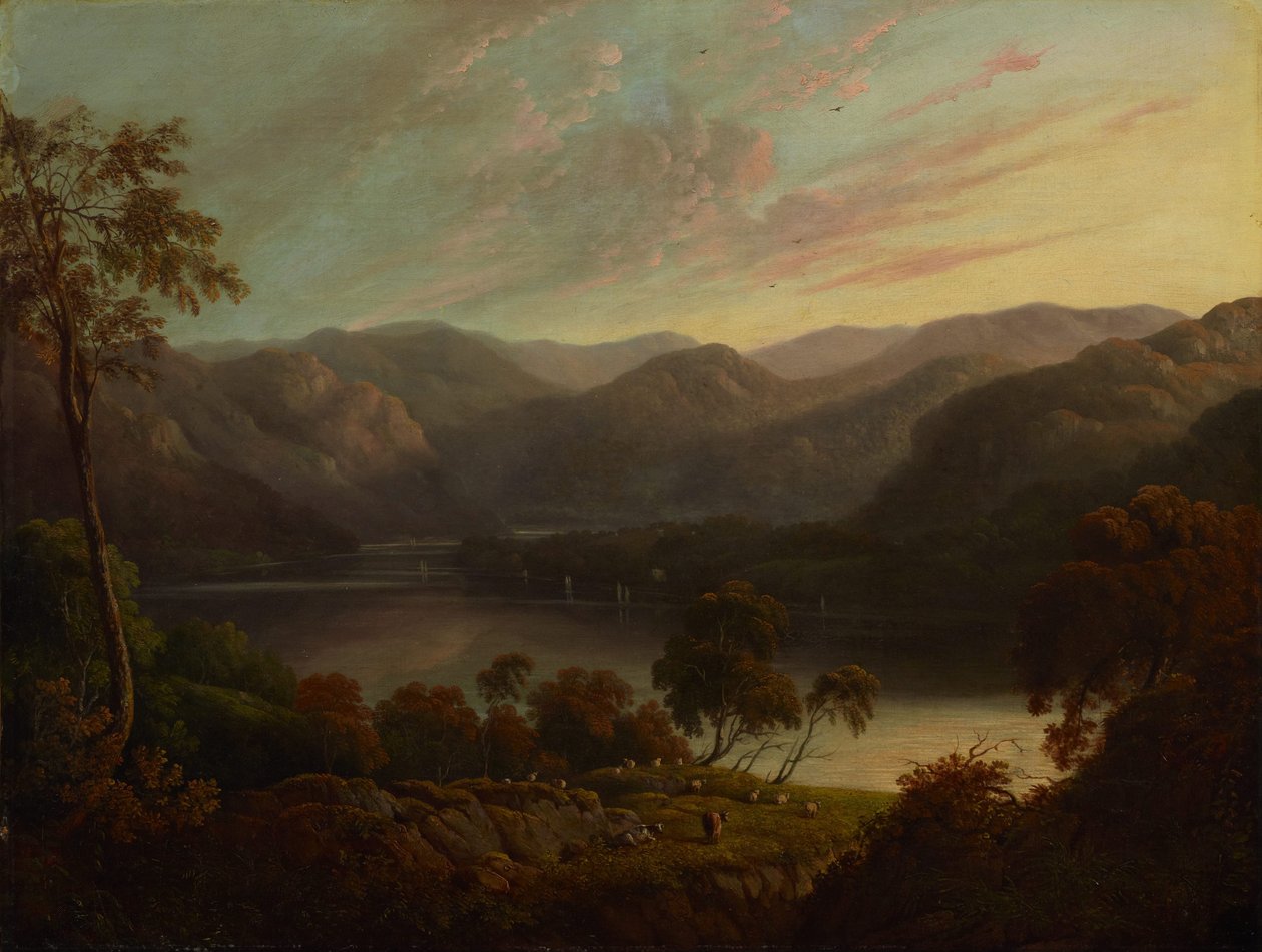 Paesaggio in Cumberland da John Glover