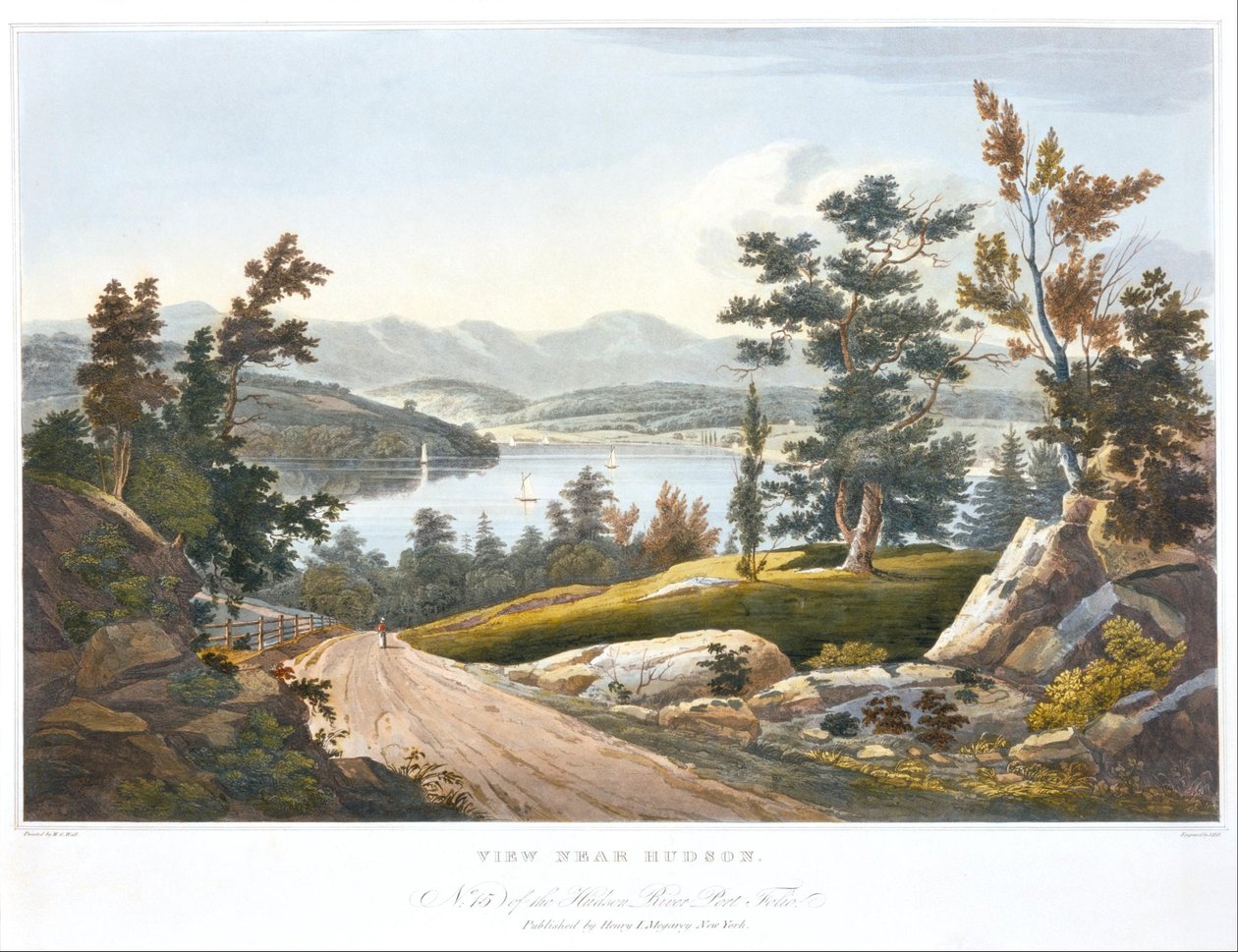 Vista vicino a Hudson da John Hill