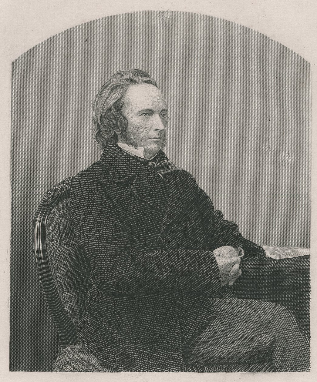 George John Douglas Campbell, 8º Duca di Argyll, inciso da D.J. Pound da una fotografia, da 