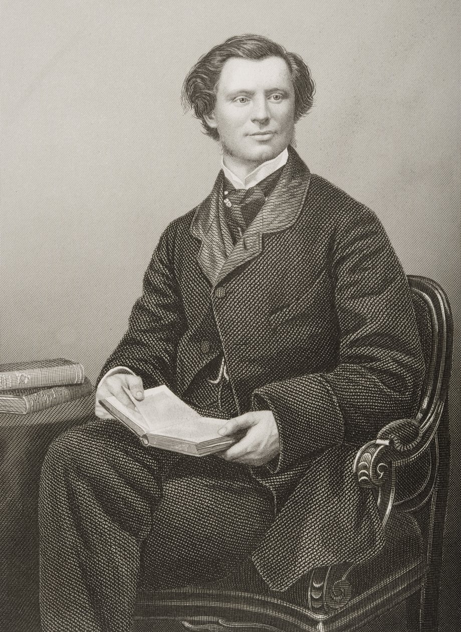 William Coutts Keppel (1832-94) Visconte Bury, inciso da D.J. Pound da una fotografia, da 