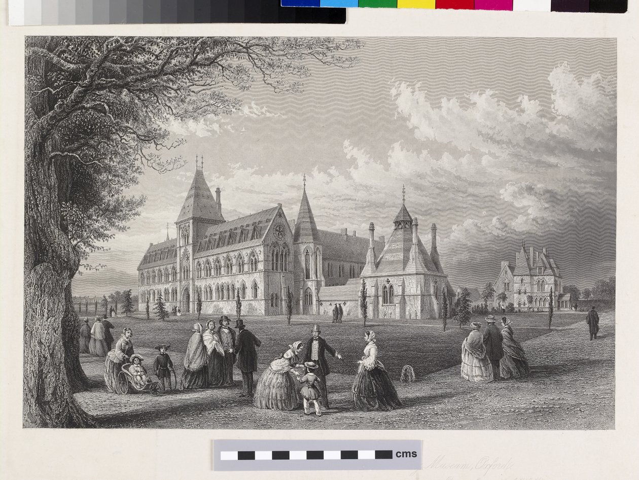 Il Museo Universitario: almanacco di Oxford per il 1860 da John Le Keux