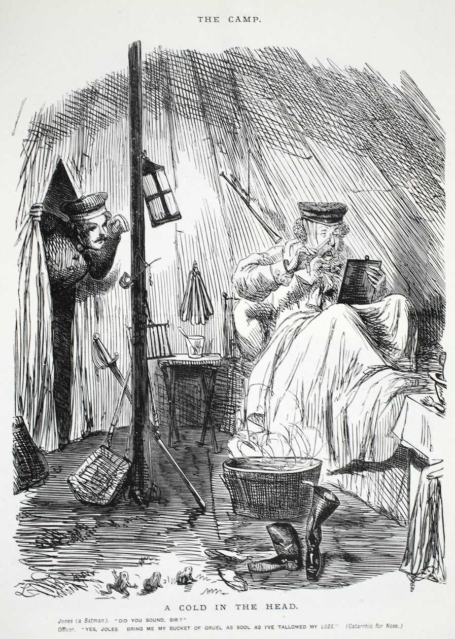 Un Raffreddore da John Leech