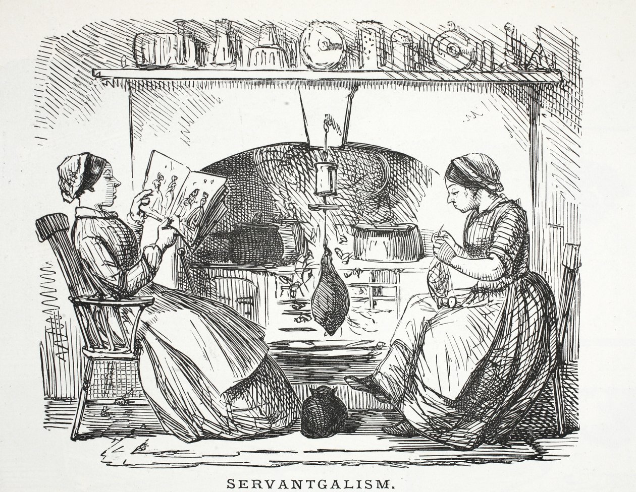 Servantgalism, 1853 da John Leech