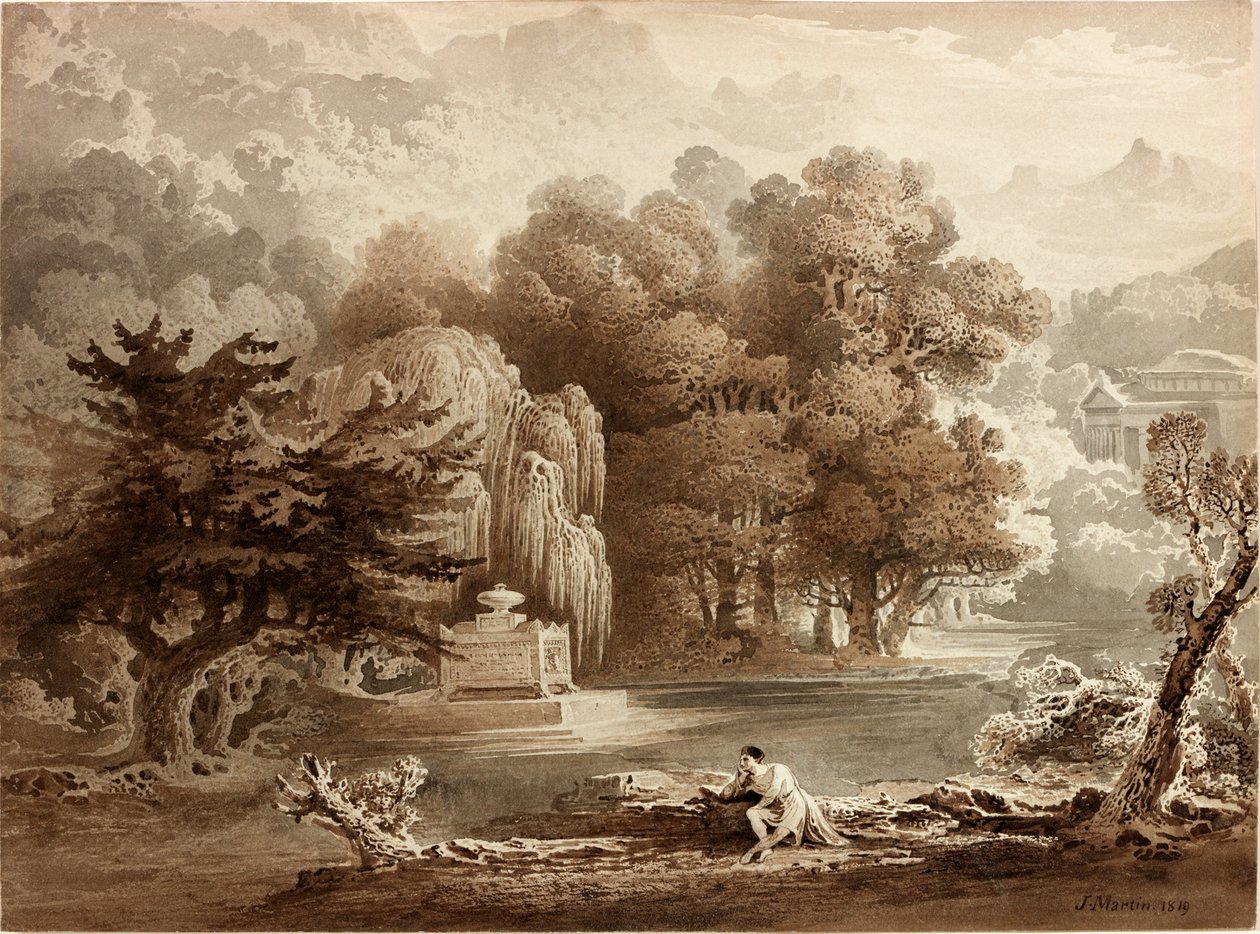 Paesaggio classico da John Martin