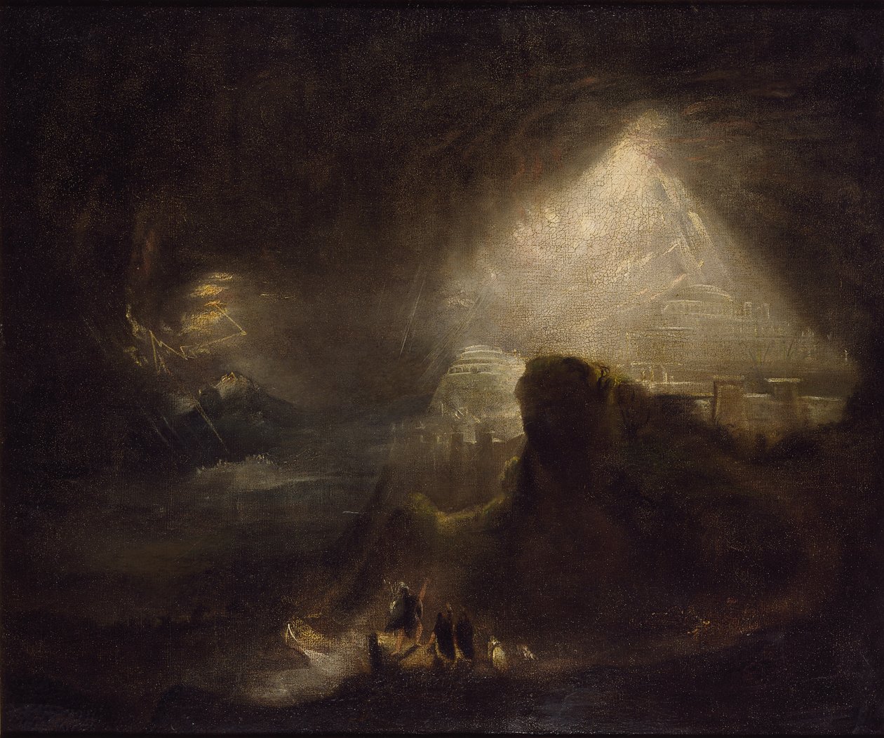 Giosuè Comanda al Sole di Fermarsi, XIX secolo da John Martin
