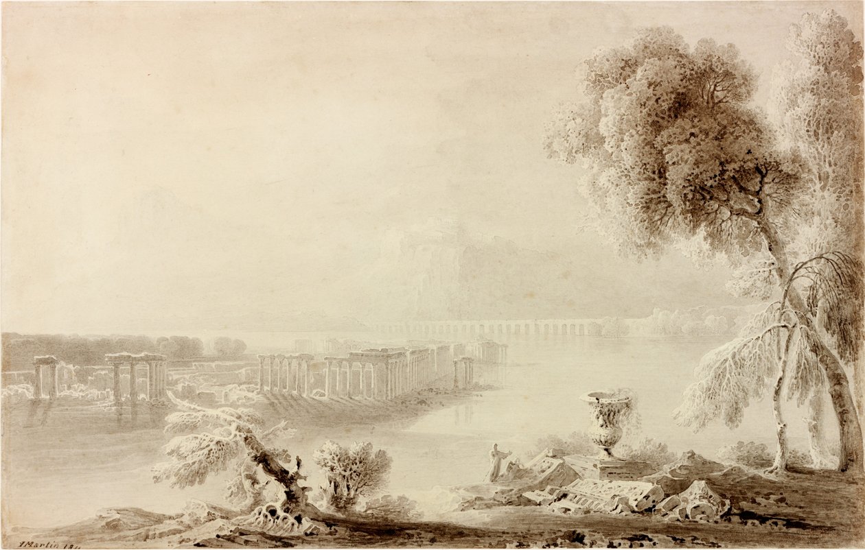 Paesaggio, Composizione Classica da John Martin