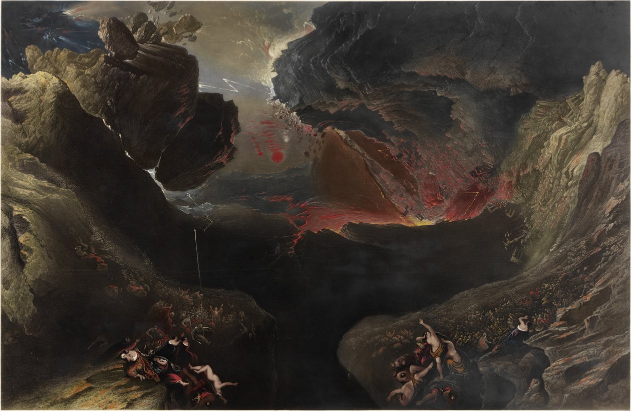 Il Grande Giorno della Sua Ira, c.1851-53 da John Martin