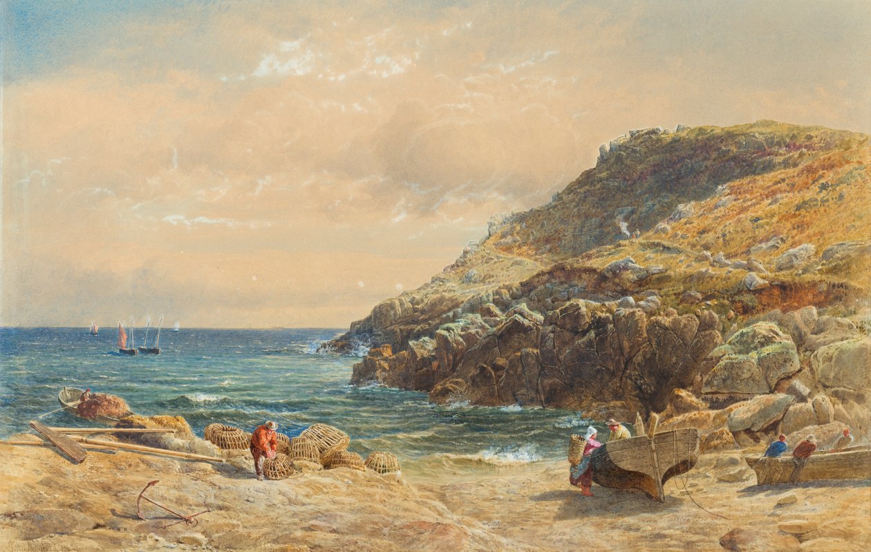 Paesaggio sulla Costa della Cornovaglia da John Mogford