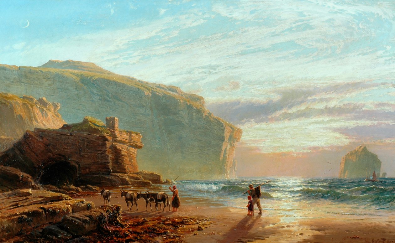 Al Largo della Costa della Cornovaglia (Trebariwith Strand), 1877-78 da John Mogford