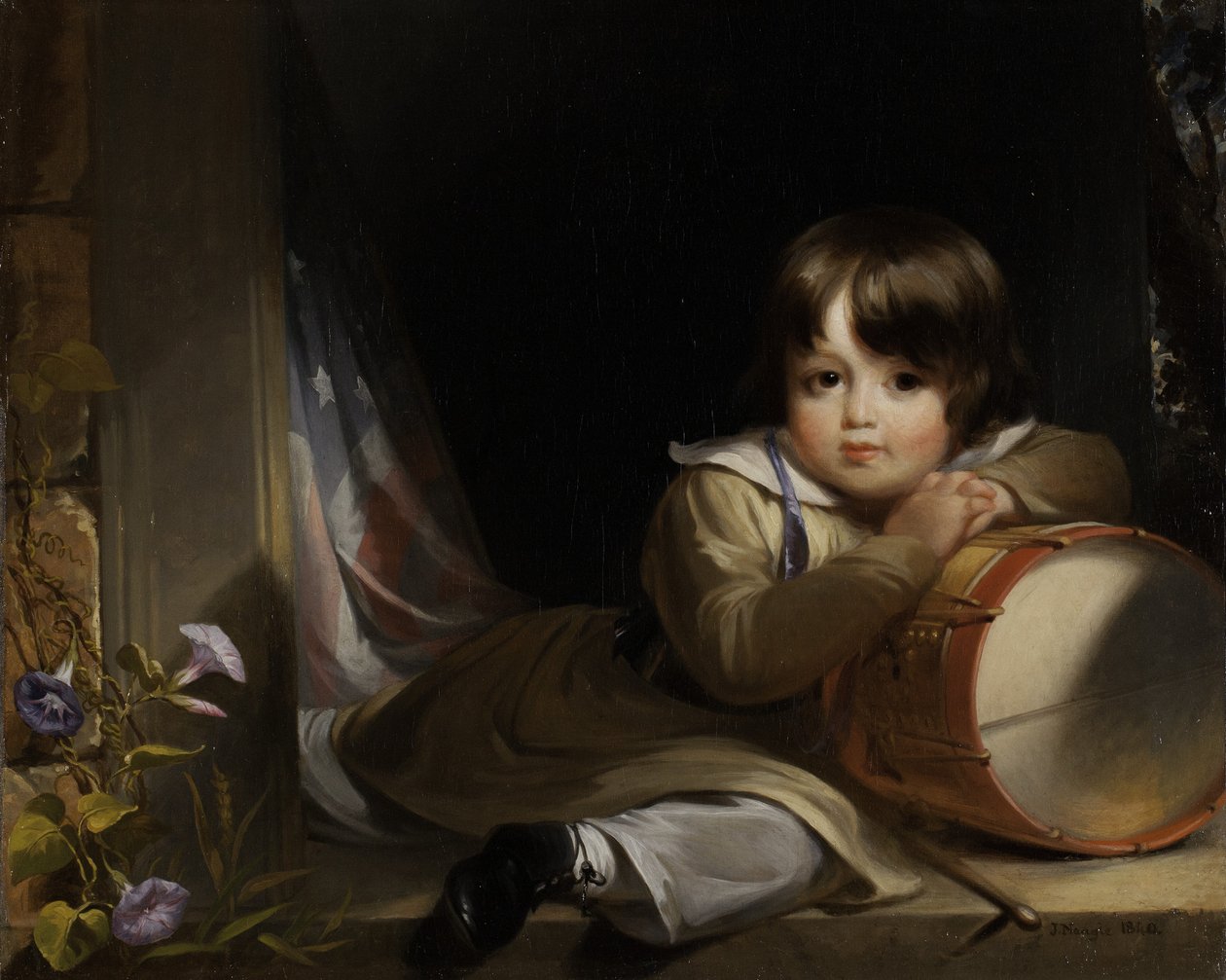 Stanco di giocare, 1840 da John Neagle