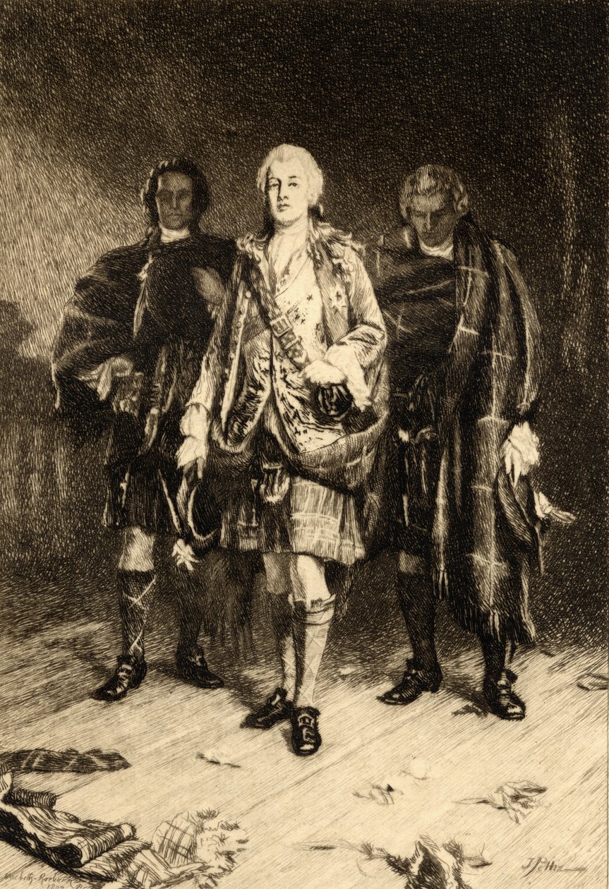 Carlo Edoardo Stuart (1720-88) c.1892 da John Pettie