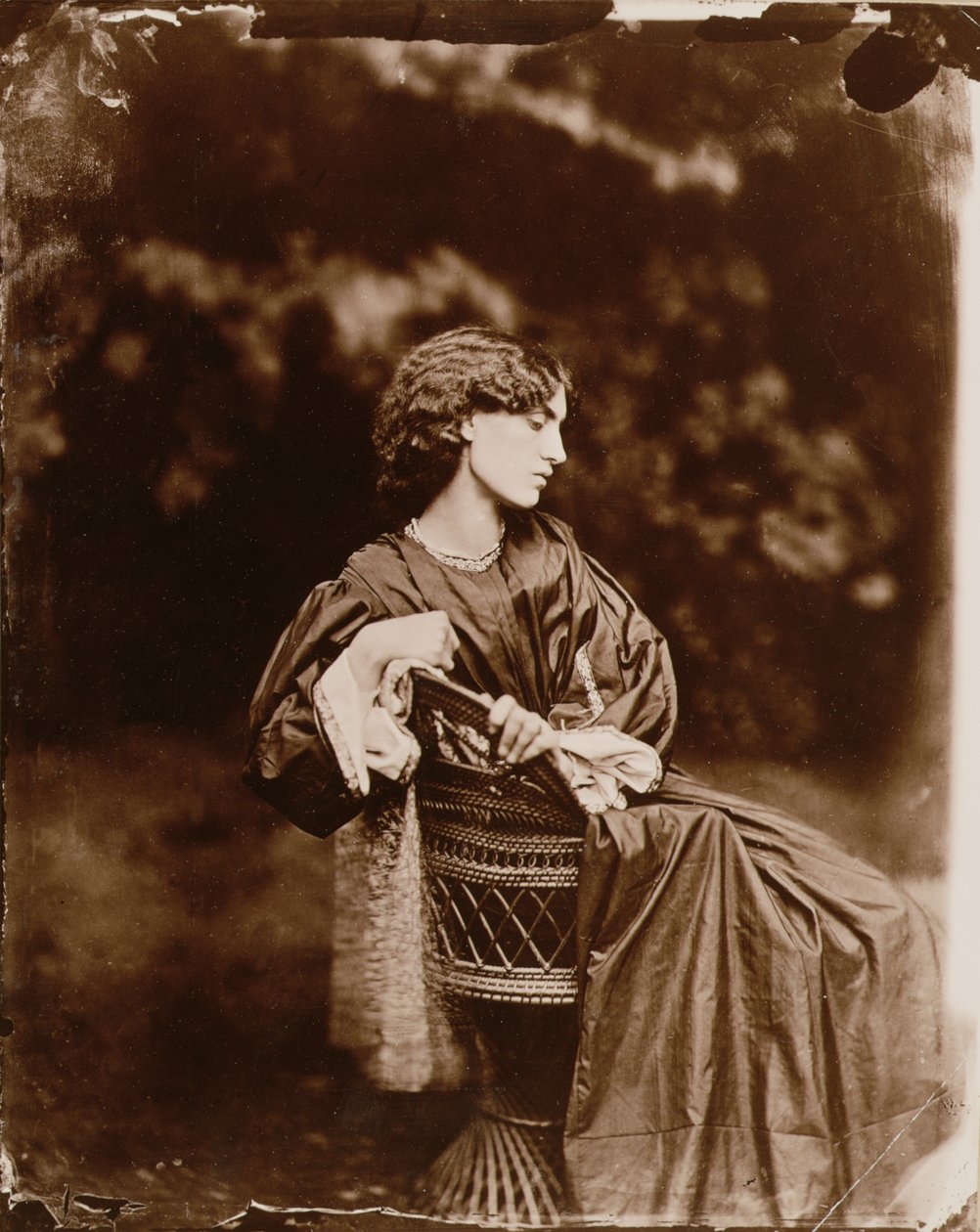 Ritratto di Jane Morris (1839-1914) 1865 da John R. Parsons