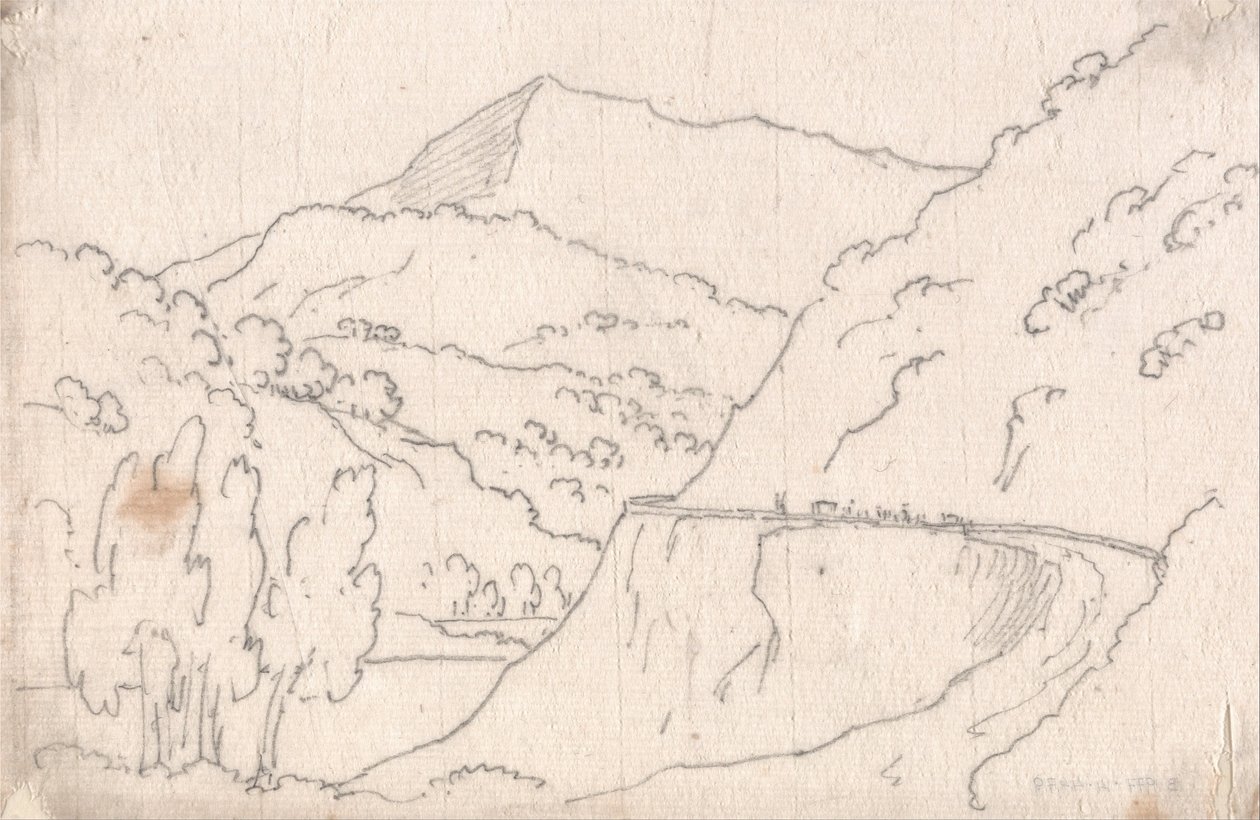 Tra Tavarnelle e Capriano da John Robert Cozens