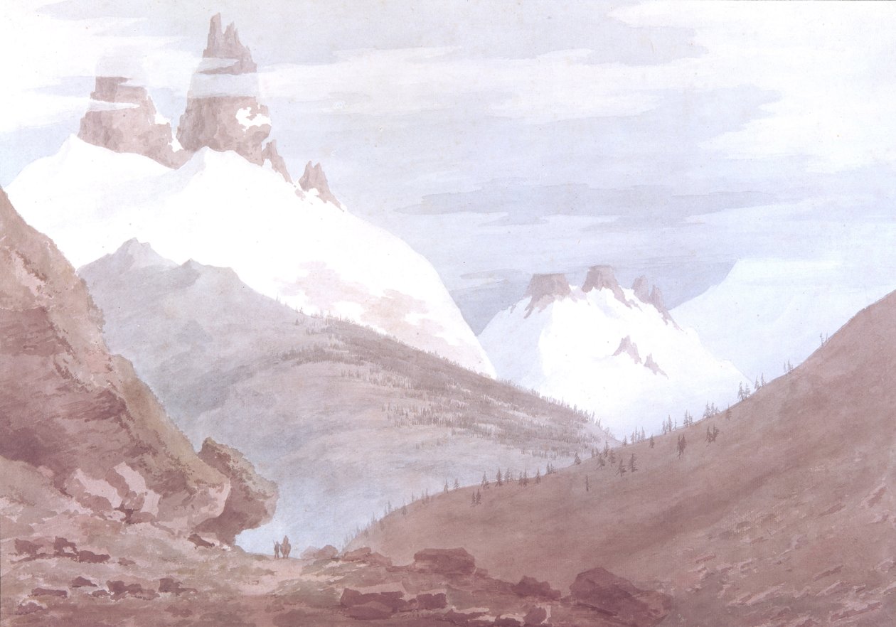 Chamonix e Martigny da John Robert Cozens