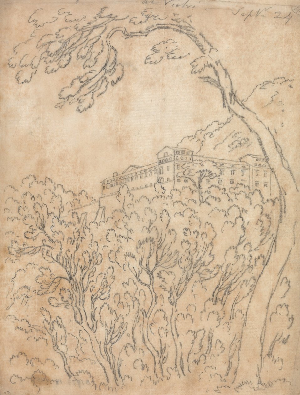 Convento a Vietri da John Robert Cozens