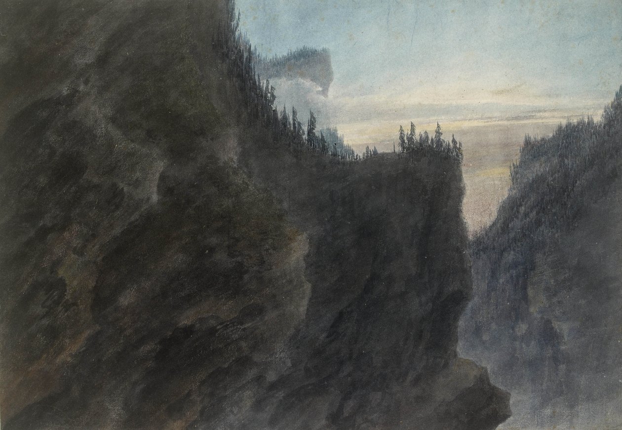 Ingresso alla Valle della Grande Chartreuse, XVIII secolo da John Robert Cozens