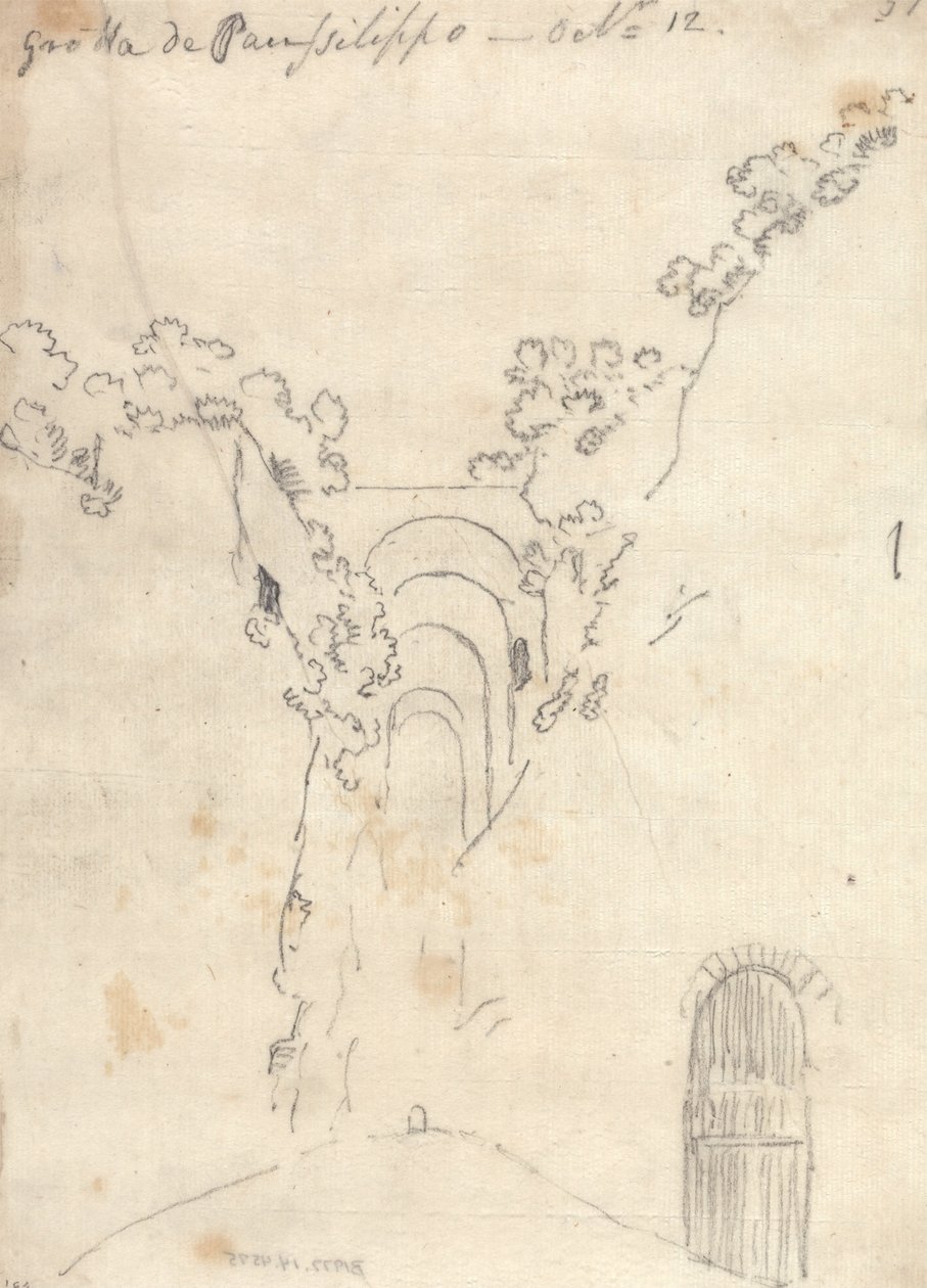 Grotta di Posillipo da John Robert Cozens