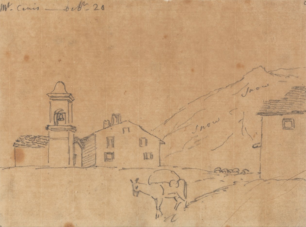Monte Cenisio, 20 ottobre da John Robert Cozens
