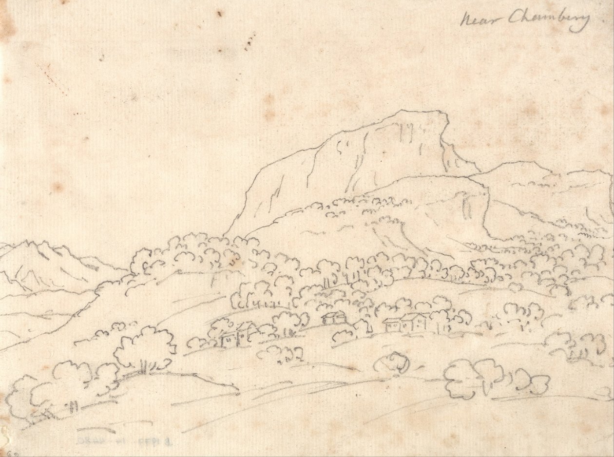 Vicino a Chamberg da John Robert Cozens