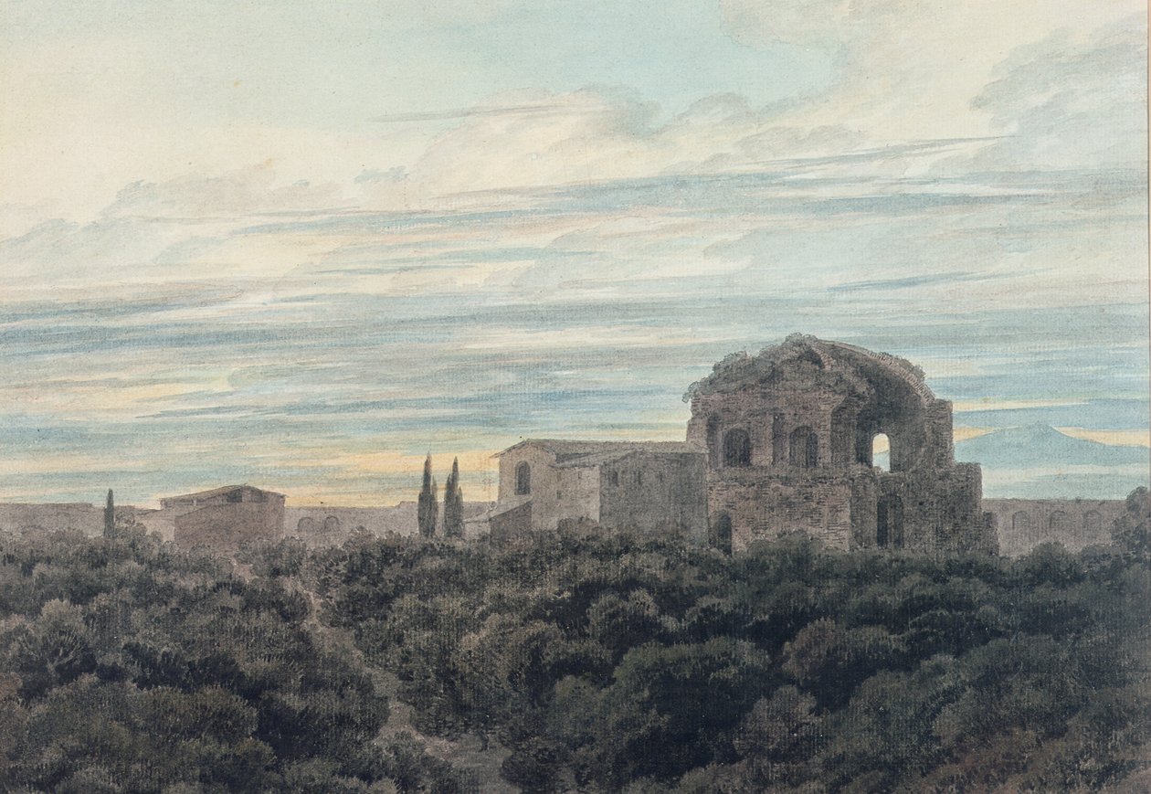 Tempio di Minerva Medica da John Robert Cozens