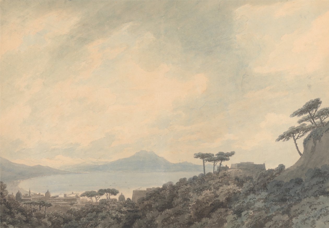 La Baia di Napoli da Capodimonte da John Robert Cozens