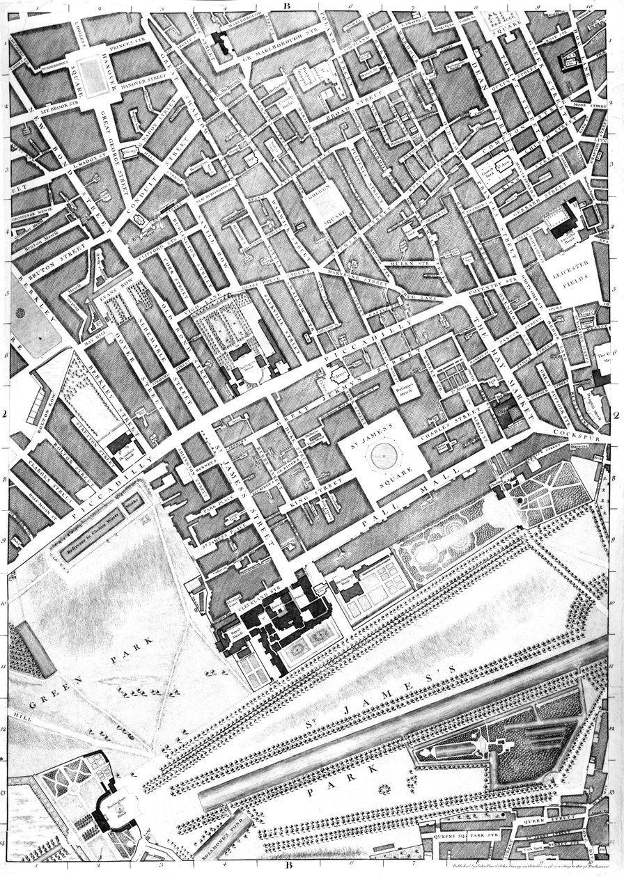 Mappa di St. James