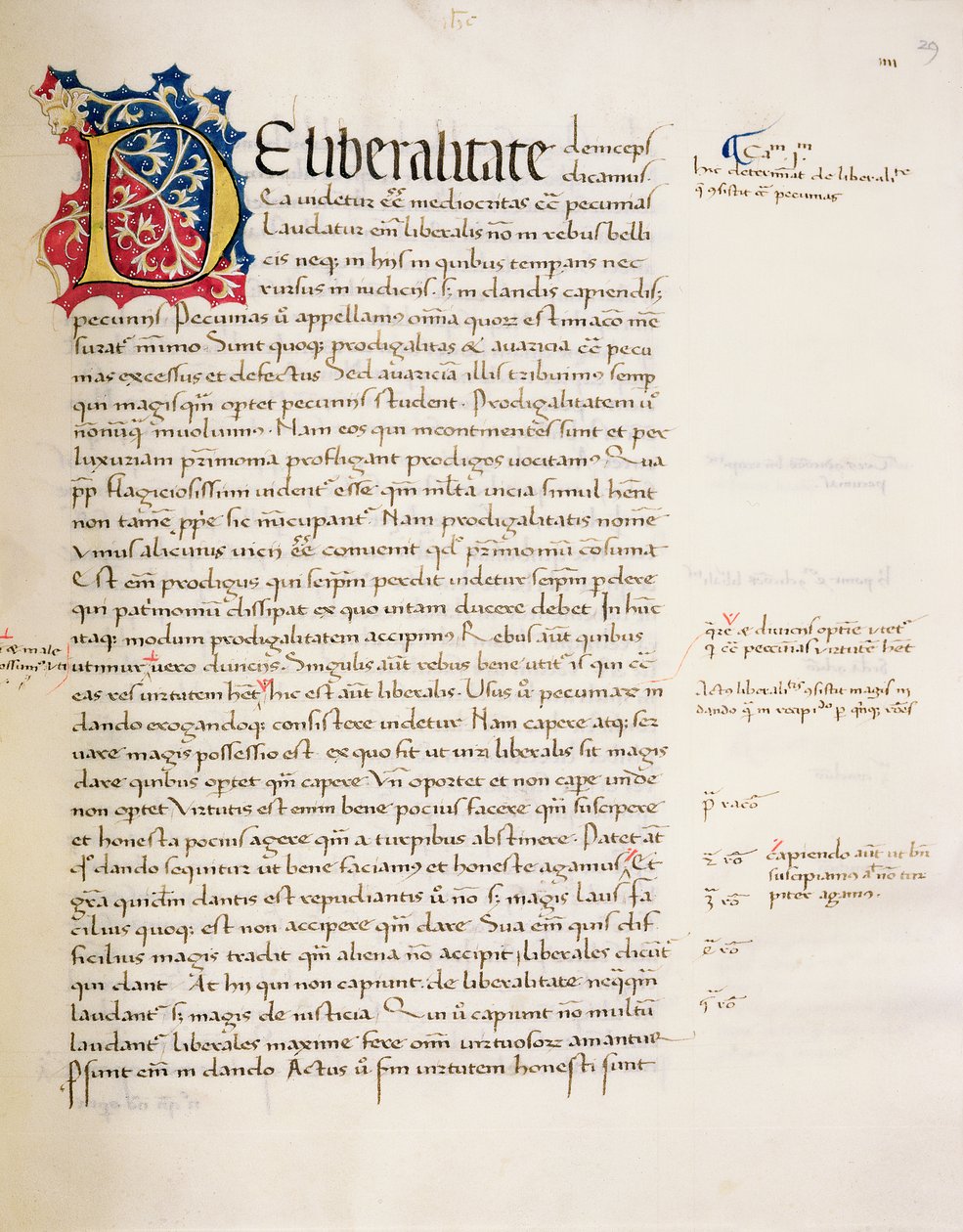 Ms.228, f.29r: Pagina dall