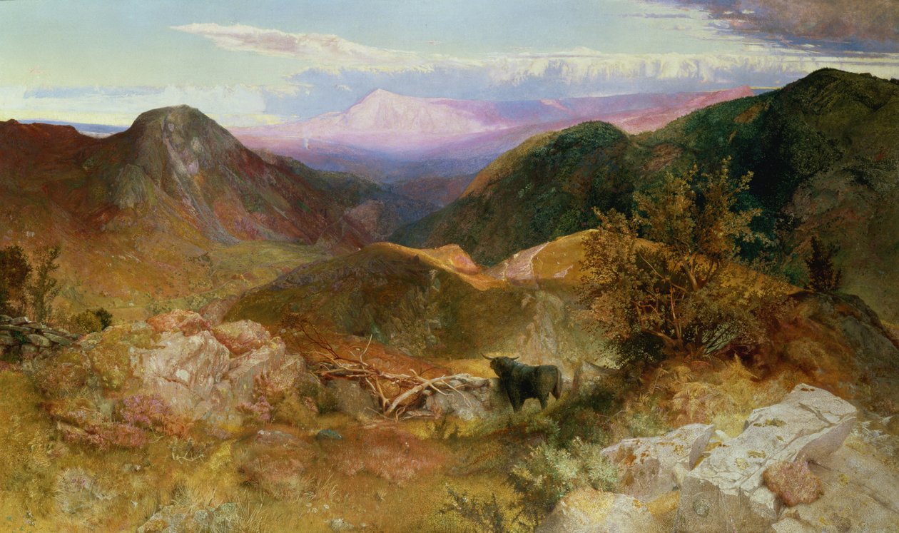 Glen Ogle, Scozia, 1860 da John Samuel Raven