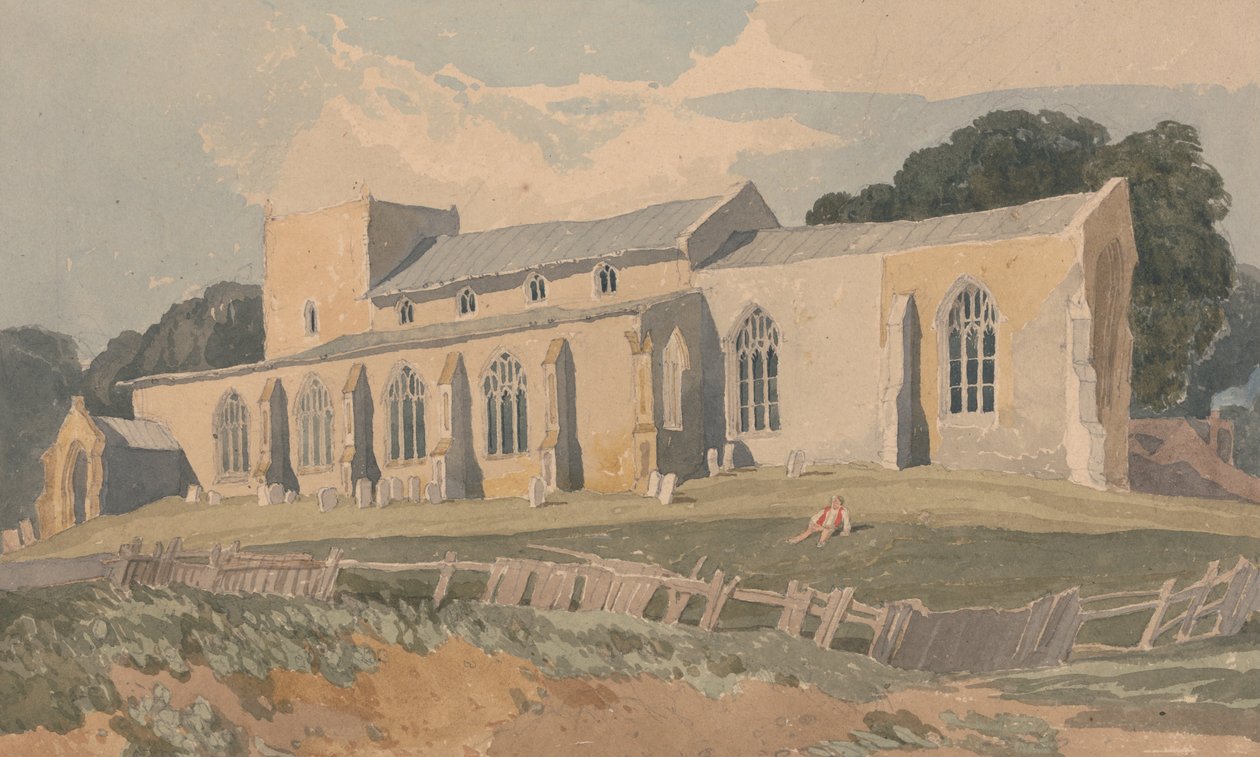 Chiesa di Blickling, Norfolk, da Sud-Est da John Sell Cotman