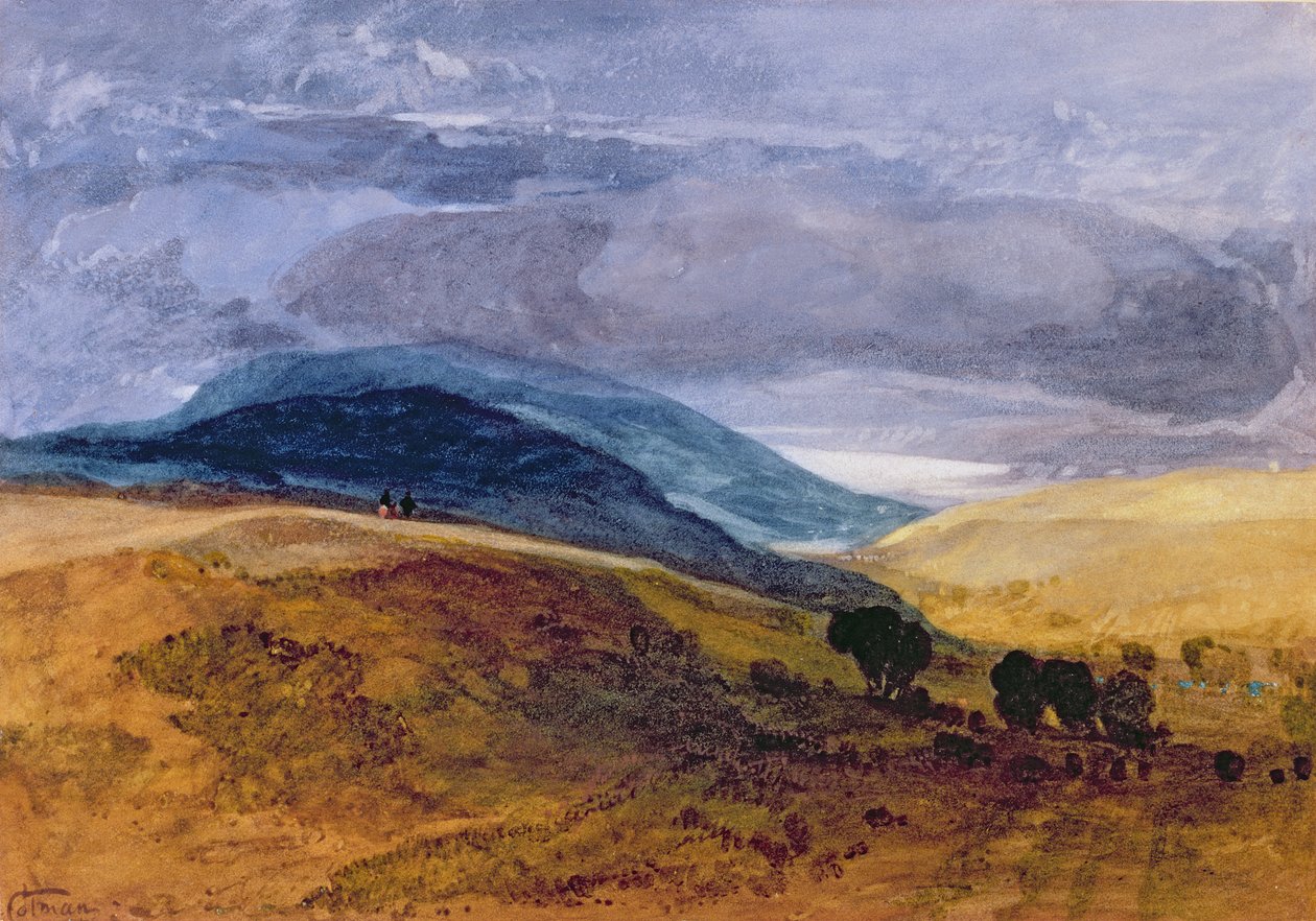 Sulle colline da John Sell Cotman