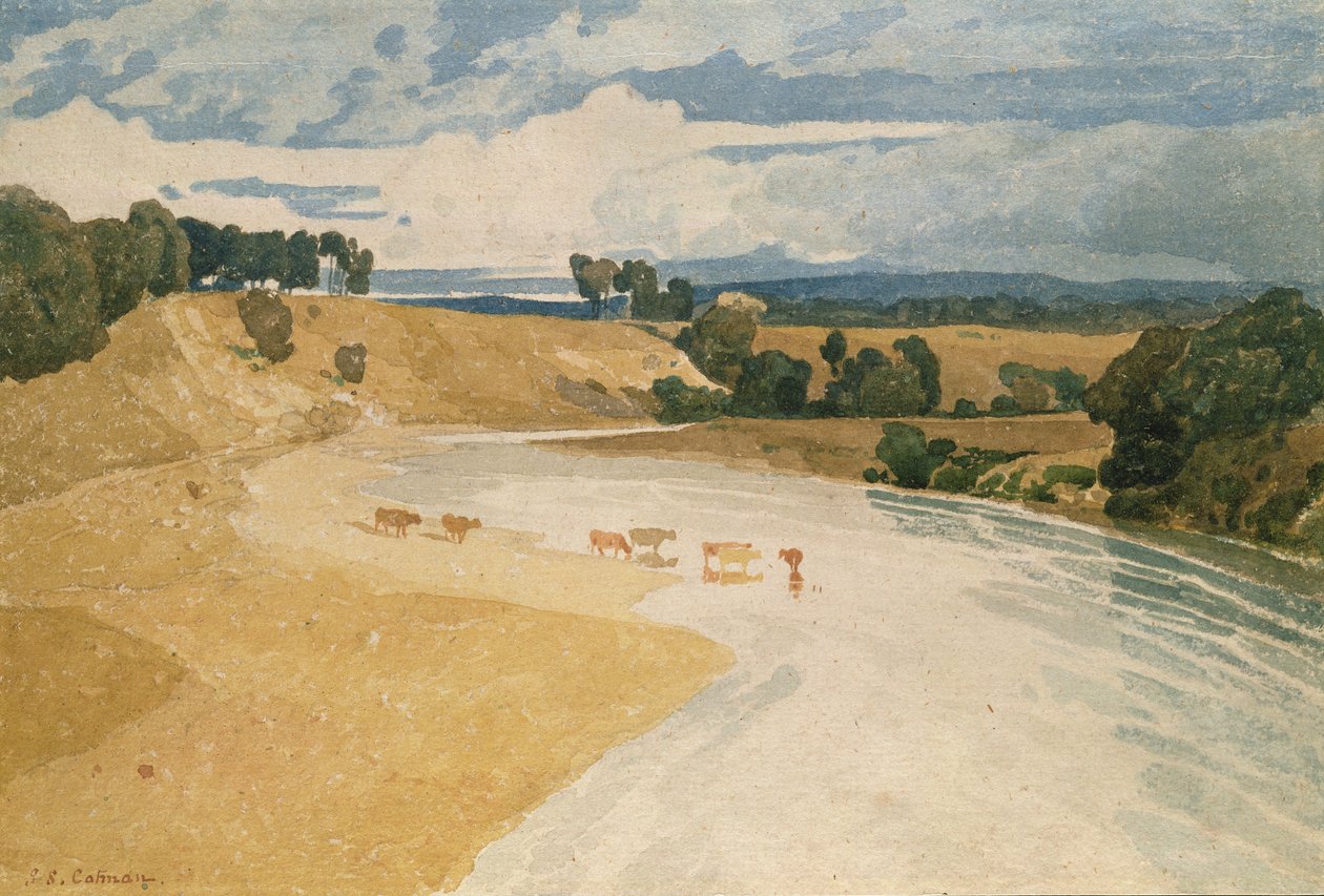 Sul Tees a Rockcliffe da John Sell Cotman