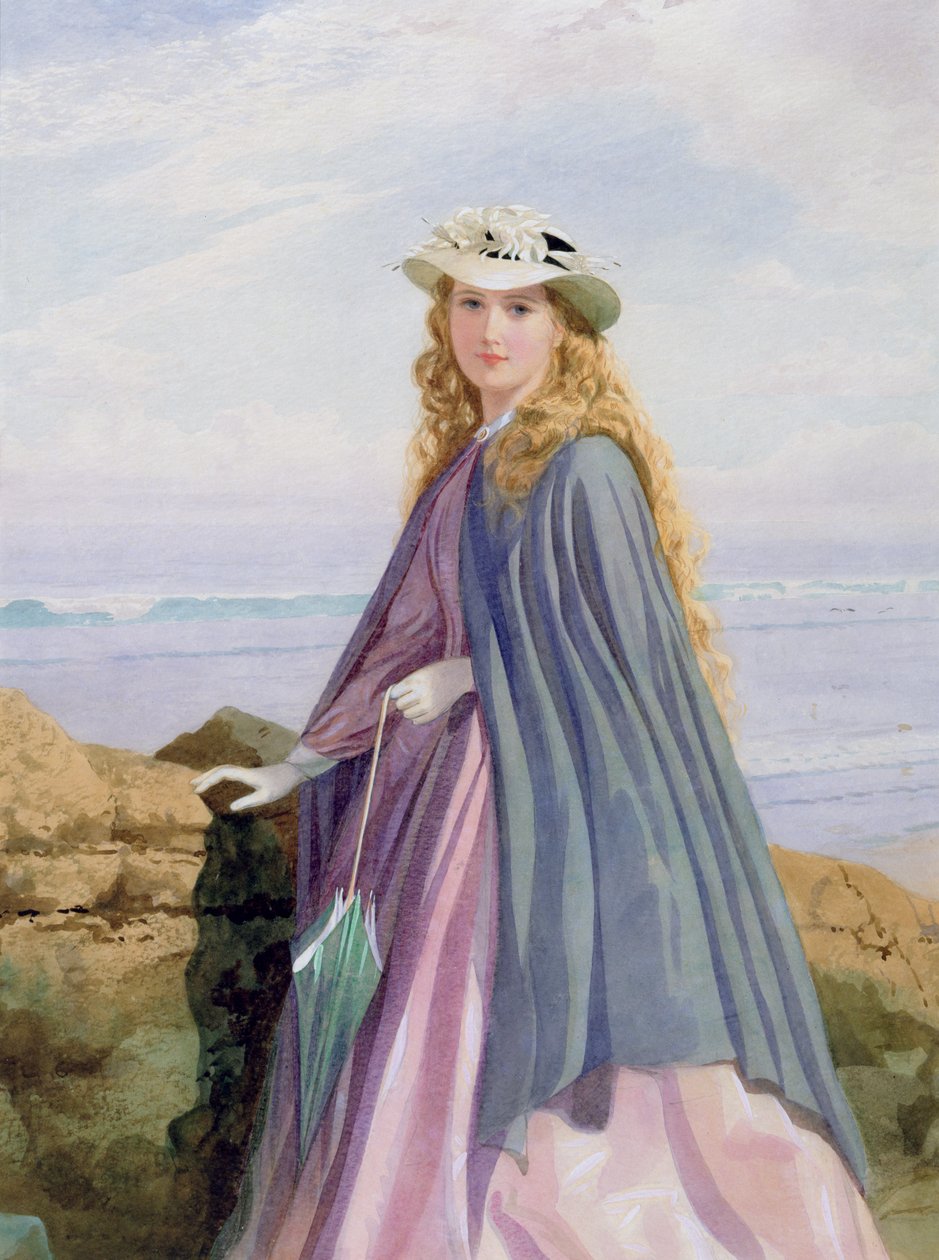 Una signora vicino al mare da John Simmons