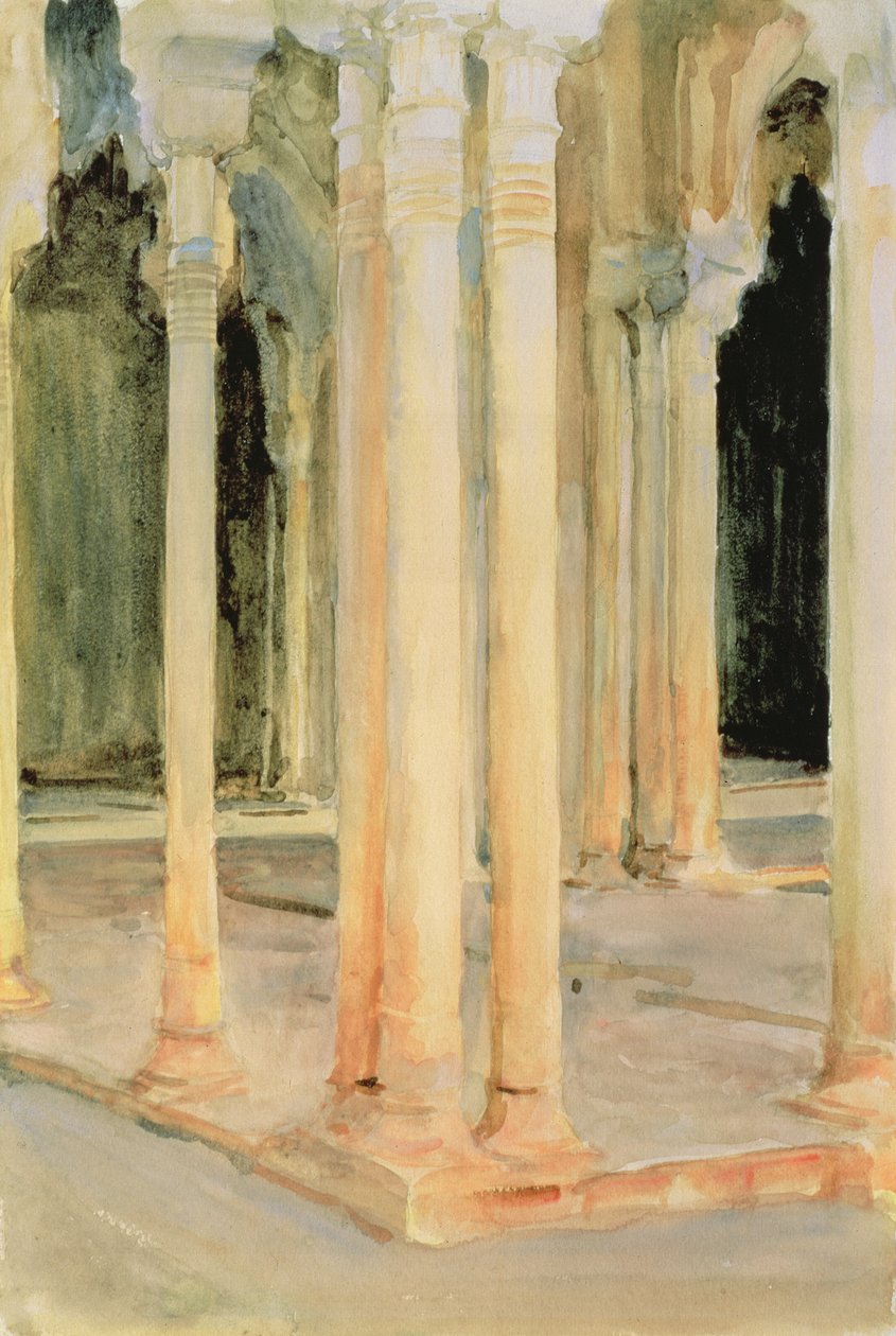 Corte dei Leoni da John Singer Sargent