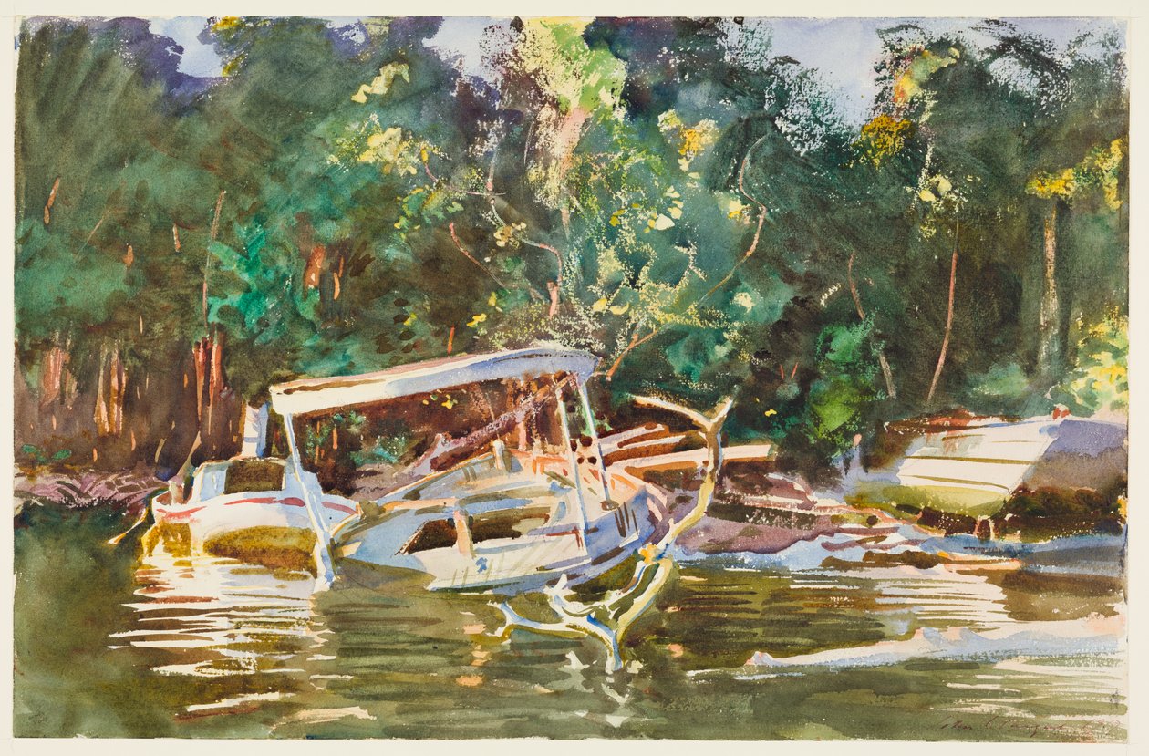 Relitti, 1917 da John Singer Sargent