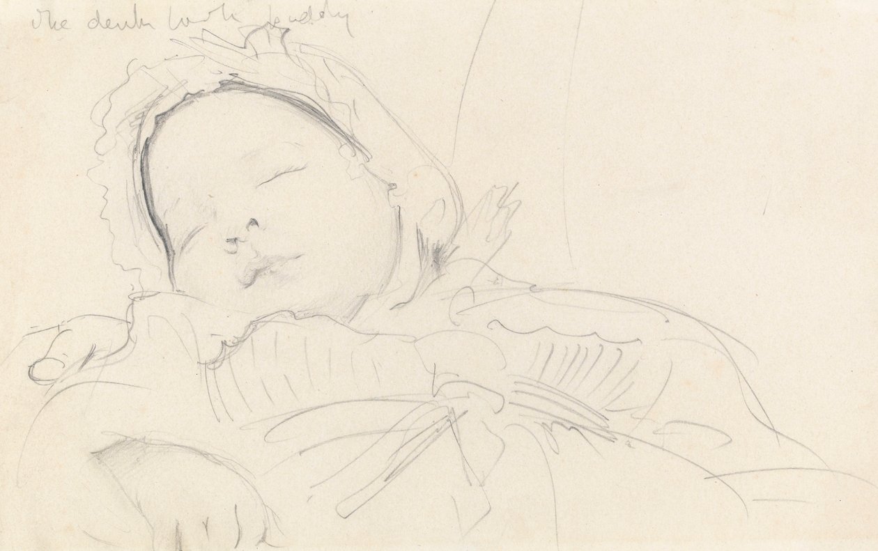 Jack Millet da bambino (n.1888), c.1888 (grafite su carta) da John Singer Sargent