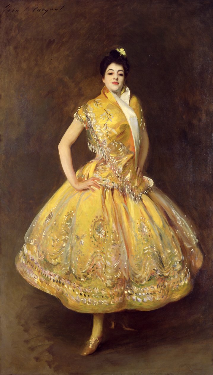 La Carmencita, 1890 da John Singer Sargent