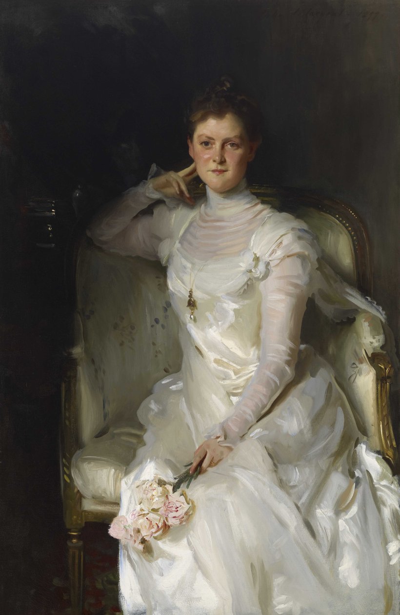 Mrs. Joshua Montgomery Sears (Sarah Choate Sears) da John Singer Sargent