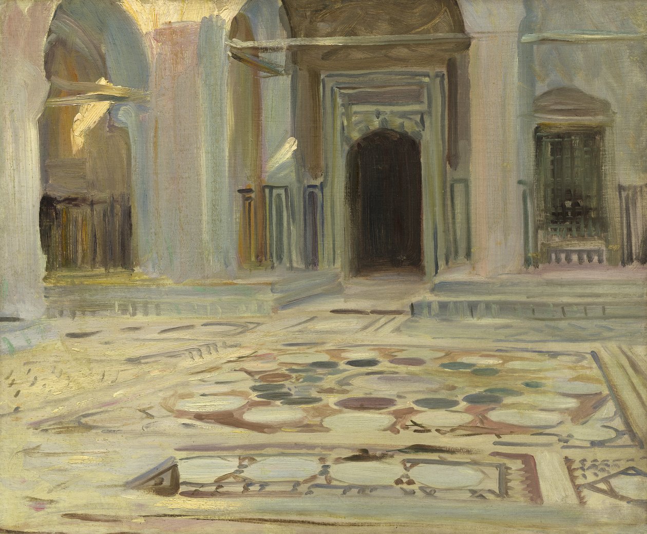 Pavimentazione, Cairo, 1891 da John Singer Sargent