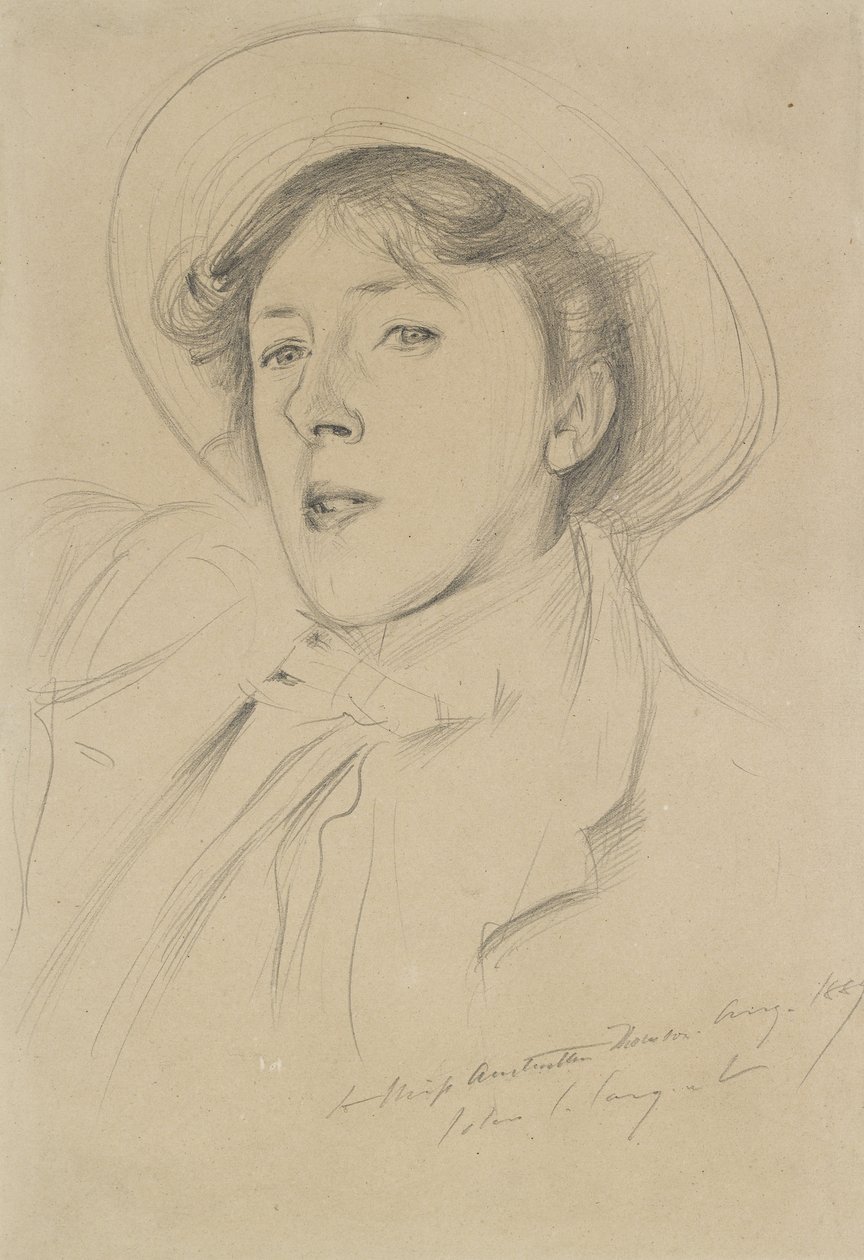 Ritratto di Vernon Lee, 1889 da John Singer Sargent