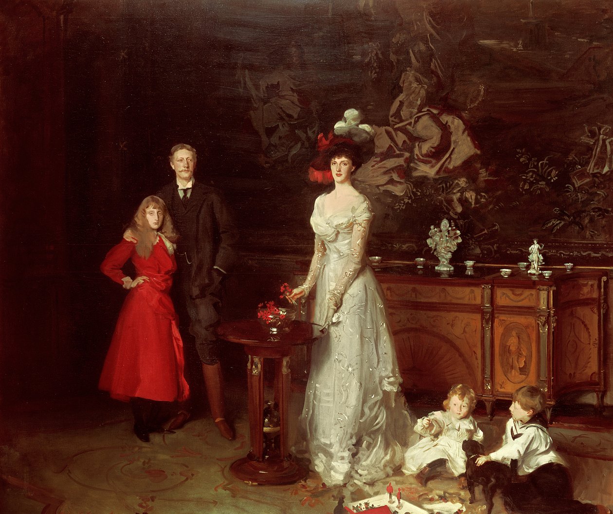 La famiglia Sitwell da John Singer Sargent