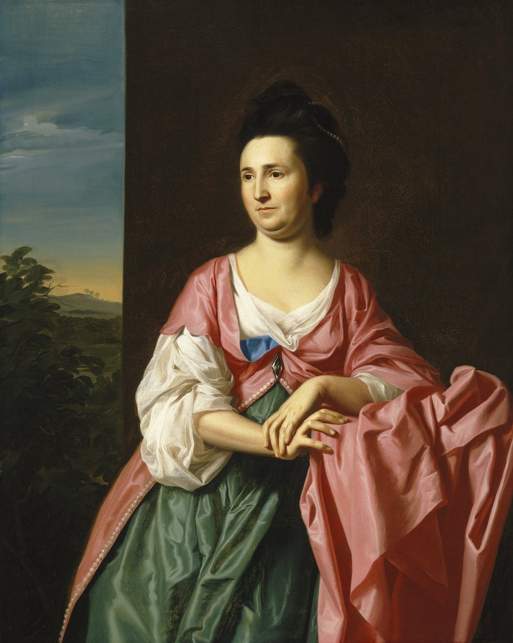 Mrs. Sylvester Gardiner, nata Abigail Pickman, precedentemente Mrs. William Eppes da John Singleton Copley