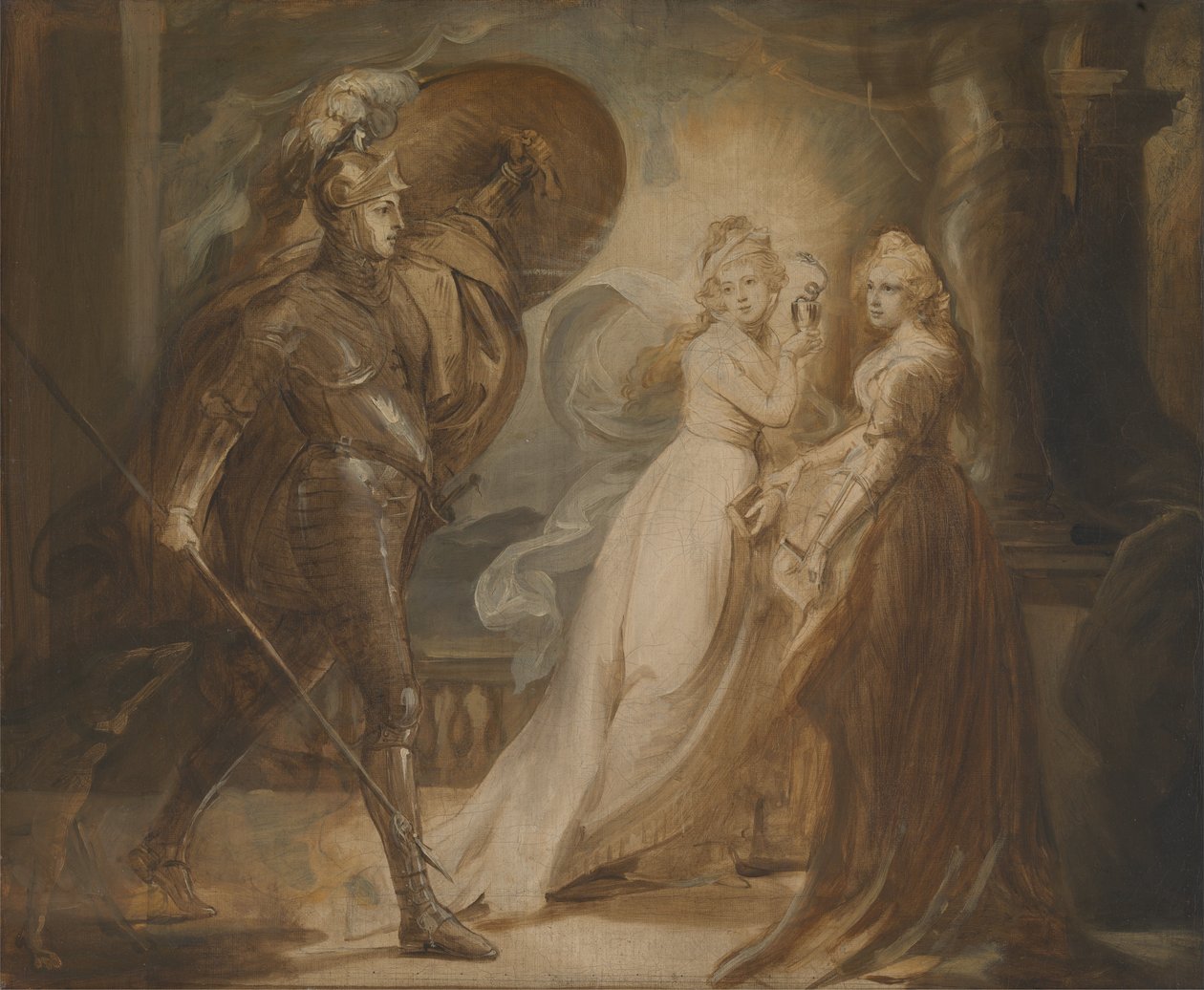 Studio per Il Cavaliere della Croce Rossa da John Singleton Copley