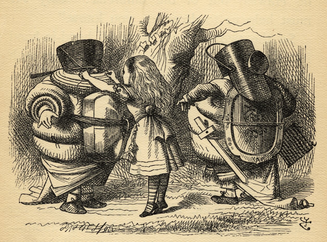 La battaglia per il sonaglio, illustrazione da 