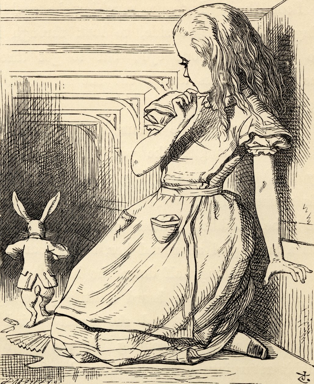 Il Coniglio Bianco è in ritardo, da 