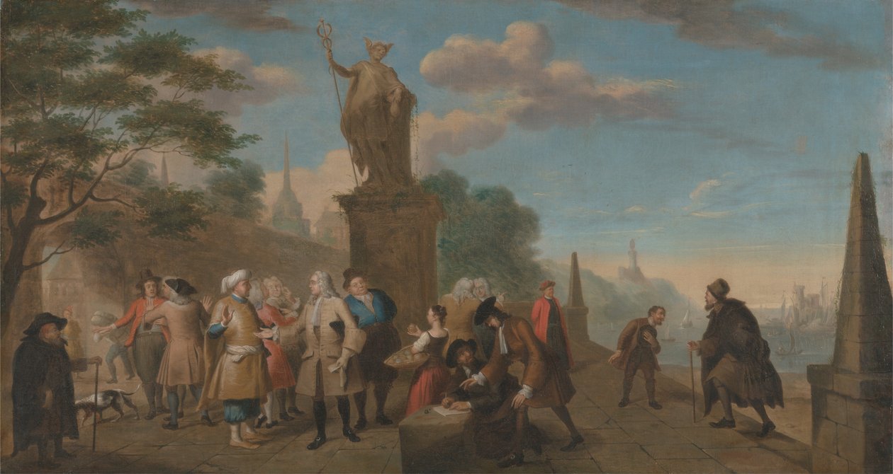 Allegoria del commercio da John Theodore Heins