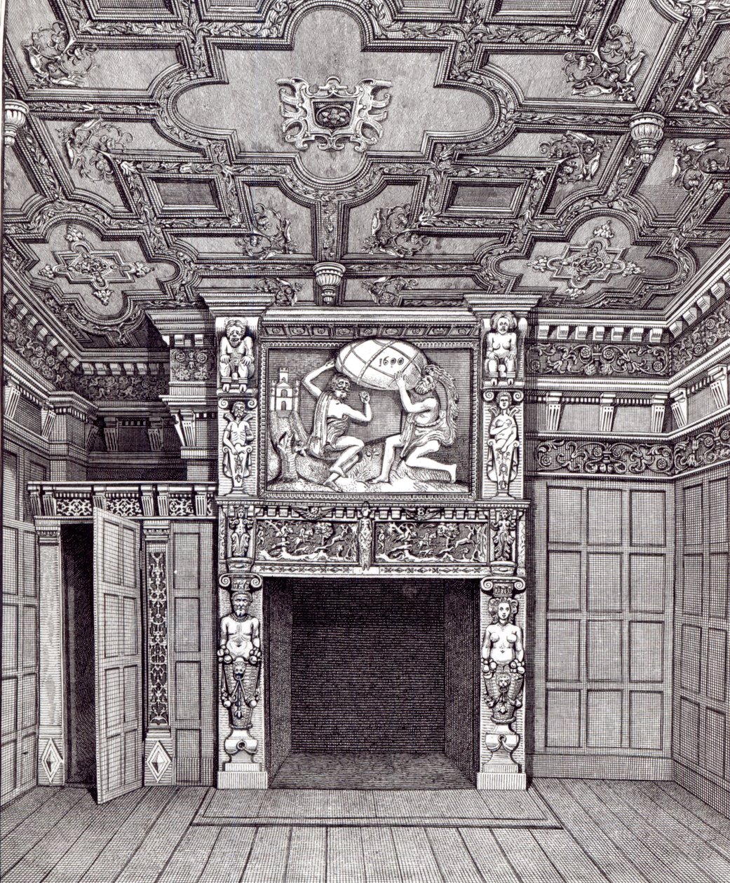 Veduta orientale del primo piano di Sir Paul Pindar