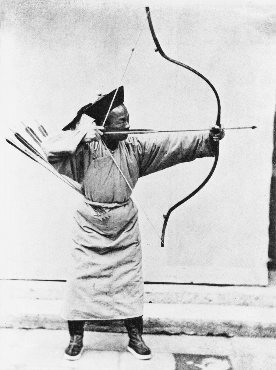 Arciere cinese, c.1870 da John Thomson