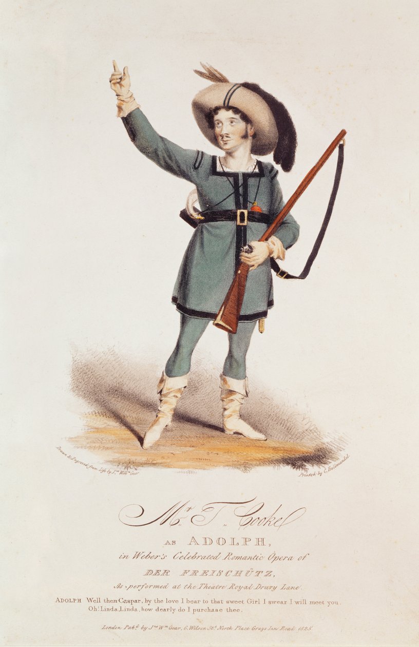 Thomas Simpson Cooke (1782-1848) come Adolph in 